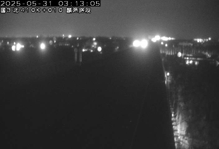 國道3號 北上 410K+010 竹田系統交流道到麟洛交流道 距離0.4公里 氣溫24.2度