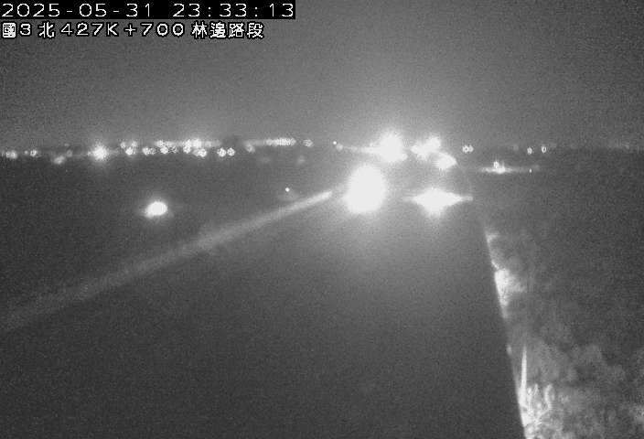 國道3號 北上 427K+680 林邊交流道到南州交流道 距離2.6公里 氣溫28.8度