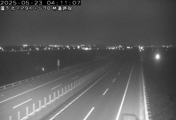 國道3號 北上 429K+530 林邊交流道到南州交流道 距離1.0公里 氣溫26.8度