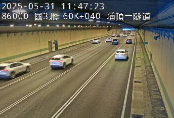 國道3號 北上 60K+040 大溪交流道到鶯歌系統交流道 距離0.5公里 氣溫25度