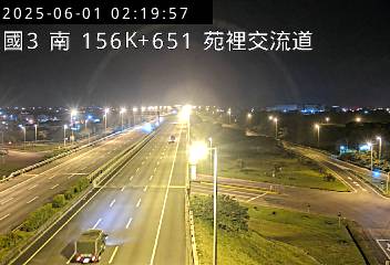 國道3號 南下 156K+651 通霄交流道到苑裡交流道 距離3.3公里 氣溫24.9度