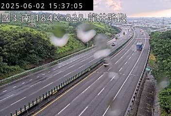 國道3號 南下 184K+828 龍井交流道到和美交流道 距離2.8公里 氣溫24.8度