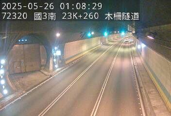 國道3號 南下 23K+260 木柵交流道到木柵休息站 距離0.3公里 氣溫20.3度