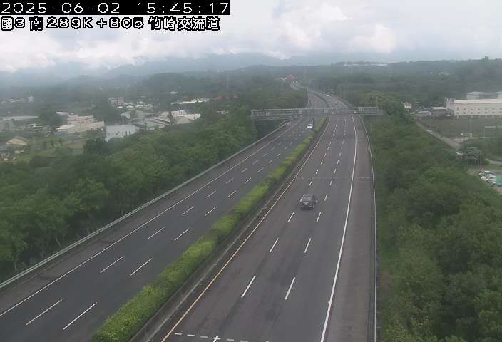國道3號 南下 289K+805 梅山交流道到竹崎交流道 距離1.0公里 氣溫27.2度