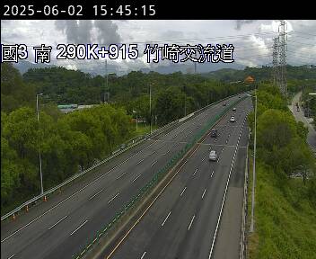 國道3號 南下 290K+915 竹崎交流道到中埔交流道 距離0.3公里 氣溫27.2度