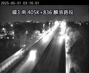 國道3號 南下 405K+836 長治交流道到麟洛交流道 距離4.3公里 氣溫24.9度
