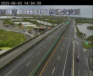 國道3號 南下 430K+396 南州交流道到林邊交流道 距離0.8公里 氣溫27.1度