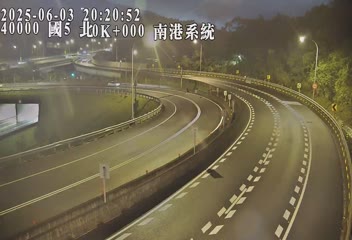 國道5號 北上 0K+000 石碇交流道到南港系統交流道 距離0.0公里 氣溫24.8度