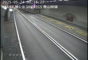 國道5號 北上 16K+915 頭城交流道到坪林交控交流道 距離1.3公里 氣溫30.1度
