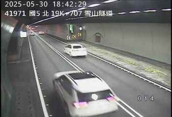 國道5號 北上 19K+707 頭城交流道到坪林交控交流道 距離0.1公里 氣溫19.8度