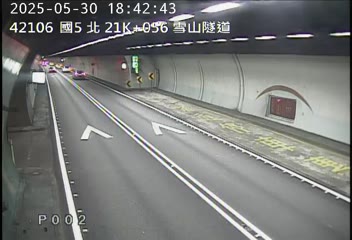 國道5號 北上 21K+056 頭城交流道到坪林交控交流道 距離1.3公里 氣溫15.1度