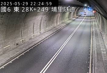 國道6號 東向 28K+249 北山交流道到愛蘭交流道 距離1.7公里 氣溫24.1度