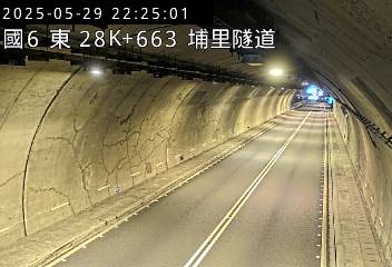 國道6號 東向 28K+663 北山交流道到愛蘭交流道 距離1.1公里 氣溫24.1度