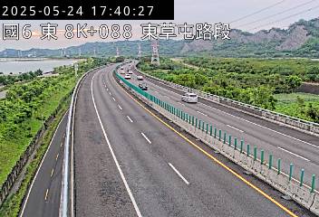 國道6號 東向 8K+088 東草屯交流道到國姓交流道 距離2.0公里 氣溫26度