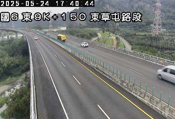 國道6號 東向 9K+150 東草屯交流道到國姓交流道 距離1.0公里 氣溫27度