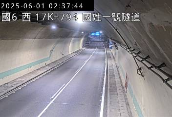 國道6號 西向 17K+794 北山交流道到國姓交流道 距離1.7公里 氣溫25.2度