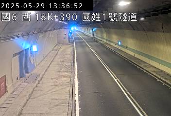 國道6號 西向 18K+390 北山交流道到國姓交流道 距離0.6公里 氣溫24.2度