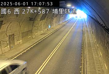 國道6號 西向 27K+587 愛蘭交流道到北山交流道 距離0.4公里 氣溫28.7度