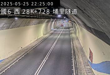 國道6號 西向 28K+728 愛蘭交流道到北山交流道 距離1.3公里 氣溫24.3度