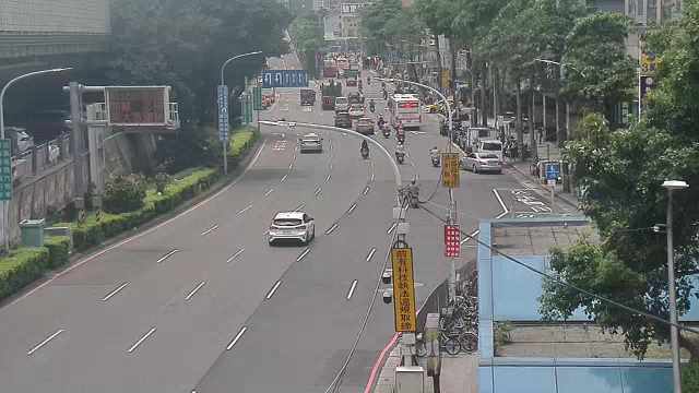 新北市道路  板橋區文化路1段、民生路(下大漢橋) 距離0.8公里 氣溫31.7度