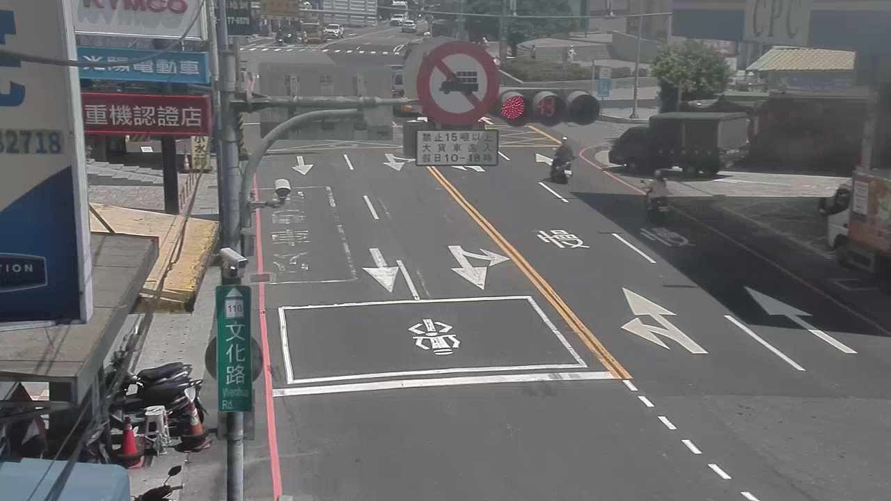 新北市道路  鶯歌區文化路、尖山路 距離0.8公里 氣溫24.8度
