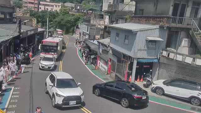 新北市道路  瑞芳區瑞金公路、基山街 距離1.5公里 氣溫22.8度