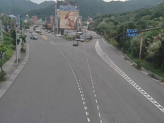 新北市道路  萬里區台2、瑪鍊路 距離1.6公里 氣溫29.2度