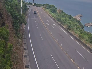 台2線  53K+700 基金公路與內寮澳底產業道路交叉口 距離0.9公里 氣溫24.6度
