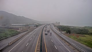 台61線  10K+170 15.7K北向出口標誌架(C) 距離3.3公里 氣溫29.2度
