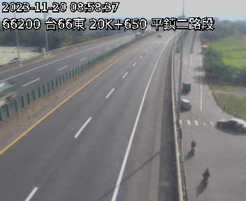 20K+650 平鎮一交流道到平鎮二交流道 氣溫30度