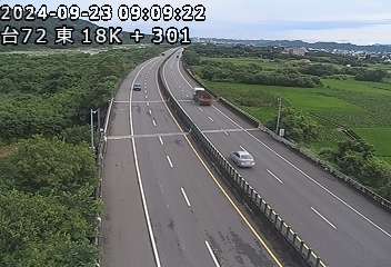 台72線 18K+301 公館交流道到銅鑼交流道