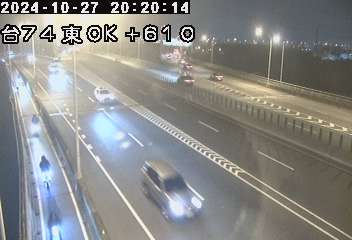 台74線 東向 0K+610 快官交流道到成功交流道 距離1.6公里 氣溫25.2度