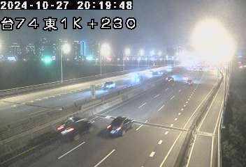 台74線 東向 1K+230 快官交流道到成功交流道 距離0.9公里 氣溫22.2度