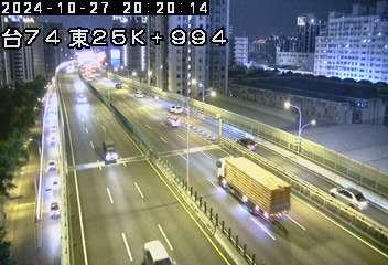 台74線 東向 25K+994 太原交流道到太平交流道 距離0.1公里 氣溫30.1度