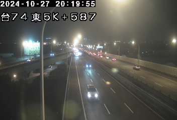 台74線 5K+587 南屯一交流道到南屯二交流道