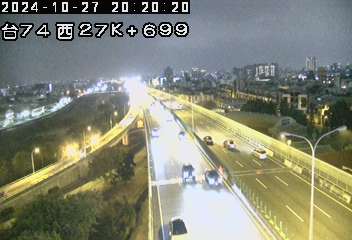 台74線 西向 27K+699 大里一交流道到太平交流道 距離1.6公里 氣溫30.1度