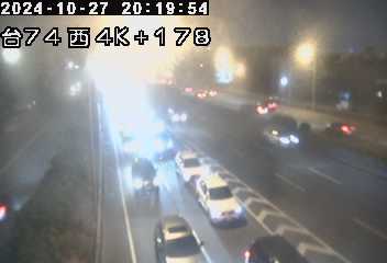 台74線 西向 4K+178 南屯一交流道到高鐵台中交流道 距離0.1公里 氣溫24.8度
