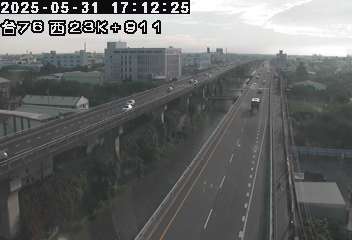 台76線 西向 23K+911 林厝交流道到員林交流道 距離2.2公里 氣溫25.7度
