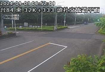 台84線 東向 32K+333 官田系統交流道到頭社交流道 距離2.7公里 氣溫23.5度