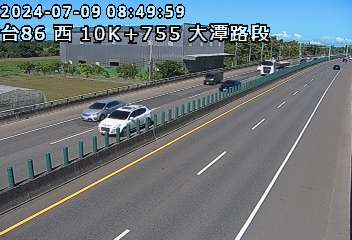 台86線 10K+755 大潭交流道到上崙交流道