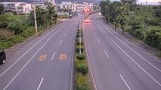 台9線 277K+480 玉里鎮外環進市區，中央分隔島上標示桿(逆) 雨量14毫米