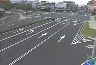 台9線 91K+800 冬山路五段與光榮路口逆樁標示牌面桿(逆)
