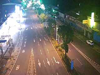 桃園市道路  龍潭區 中興路與大昌路(18米桿) 距離1.4公里 氣溫24.5度