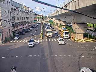 中壢區 高鐵南路三段與中正路三段 氣溫30.1度