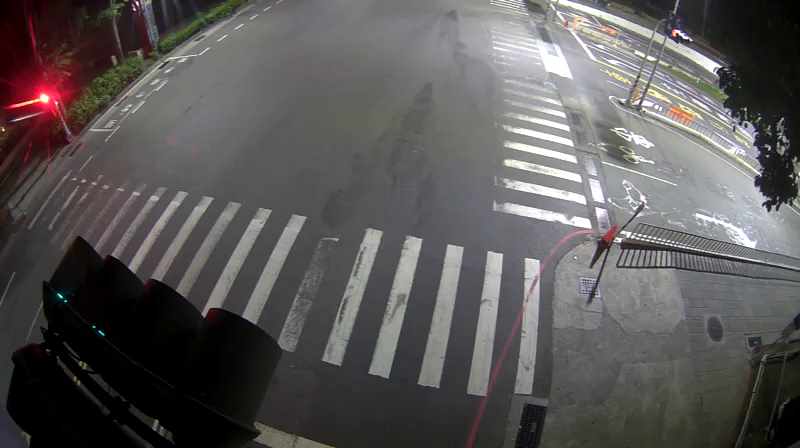 台南市道路 北門路二段與小東路口南桿(向北)