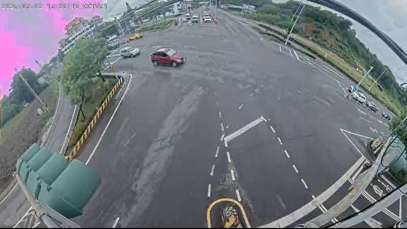 台南市道路  關廟區 關新路一段與台86線南桿(向北) 距離2.2公里 氣溫25.1度
