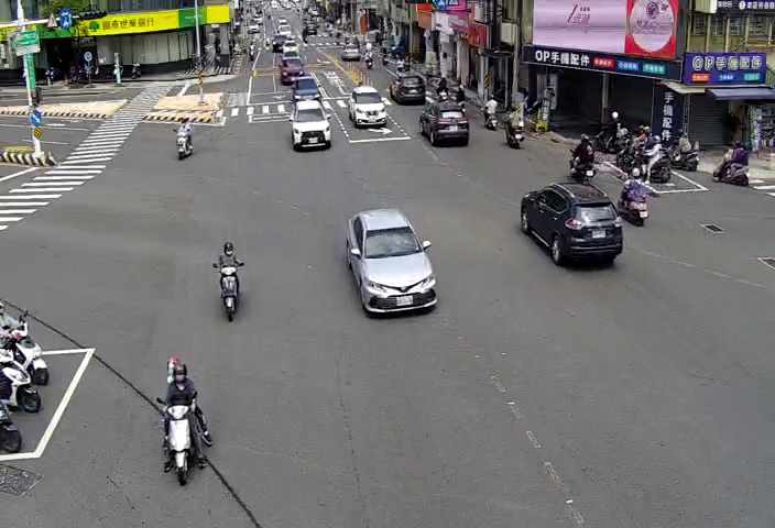 台南市道路 林森路二段與東門路二段口東桿(向西)