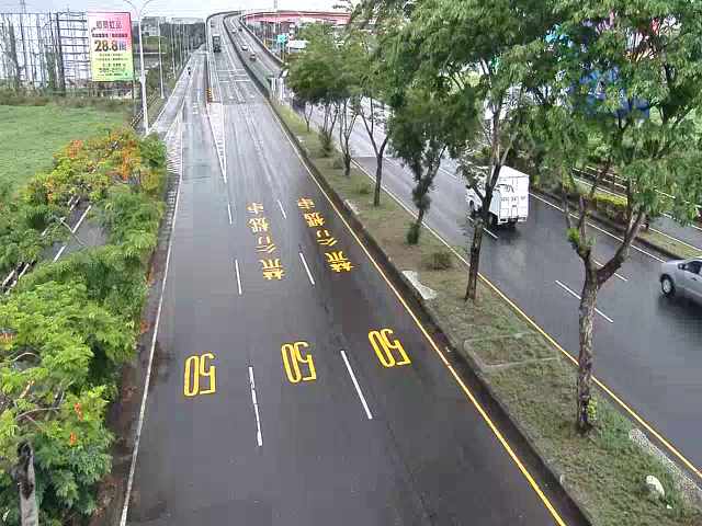 台南市道路  新市區 新港社大道與社內產業道路 距離0.8公里 氣溫27.8度