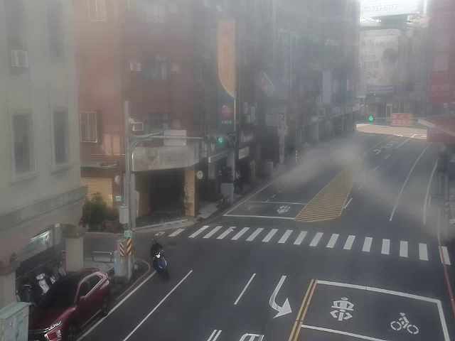台南市道路 東門路二段與富德街口(向東)