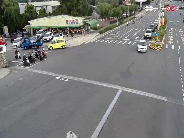 台南市道路  永康區 永安路與河堤道路口北桿(向南) 距離1.0公里 氣溫26.3度